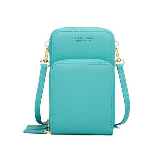 Seliore – Leather Phone Purse with Triple Secure Closure