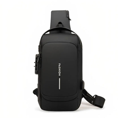 Seliore - Men’s Waterproof Anti-Theft Crossbody Bag with USB Charging Port