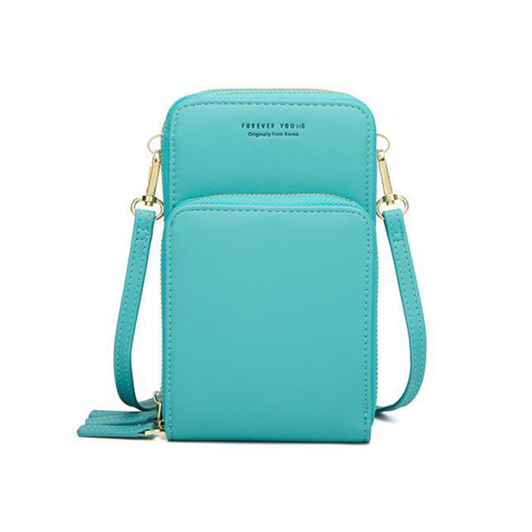 Seliore – PU Leather Phone Purse with Triple Secure Closure