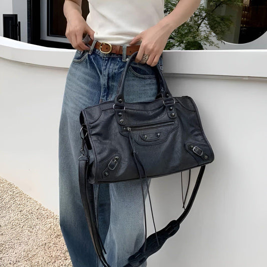 Seliore – Women’s Large-Capacity PU Leather Shoulder Handbag