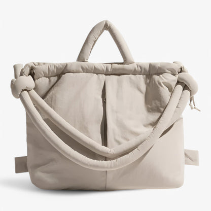 Seliore - Women’s Quilted Puffer Handbag with Adjustable Shoulder Strap